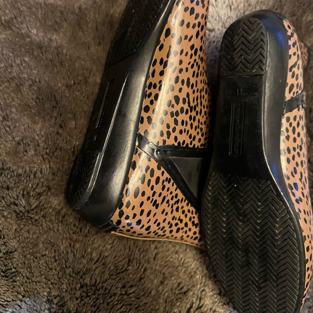 Leoffler Randall Leopard Print Rain Boots - Picture 4 of 4